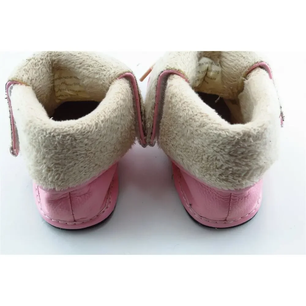 Jack & Lily Toddler Girls 11 Medium Pink‎ Warm Boots Leather